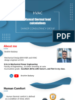 Manual Thermal Load - Calculations
