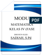 MODUL AJAR MATEMATIKA SADIAH, S.PD (UKIN)