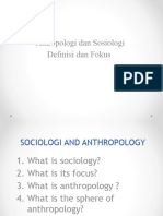 WEEK 1 - Anthropology