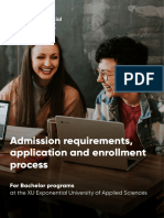 Admission Requirements Application Process Bachelor EN