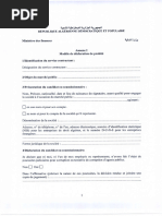 Modele D'acte D'engagement | PDF | Business