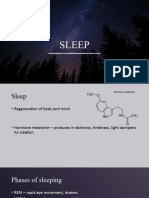 Aj - Prezentace - Sleep