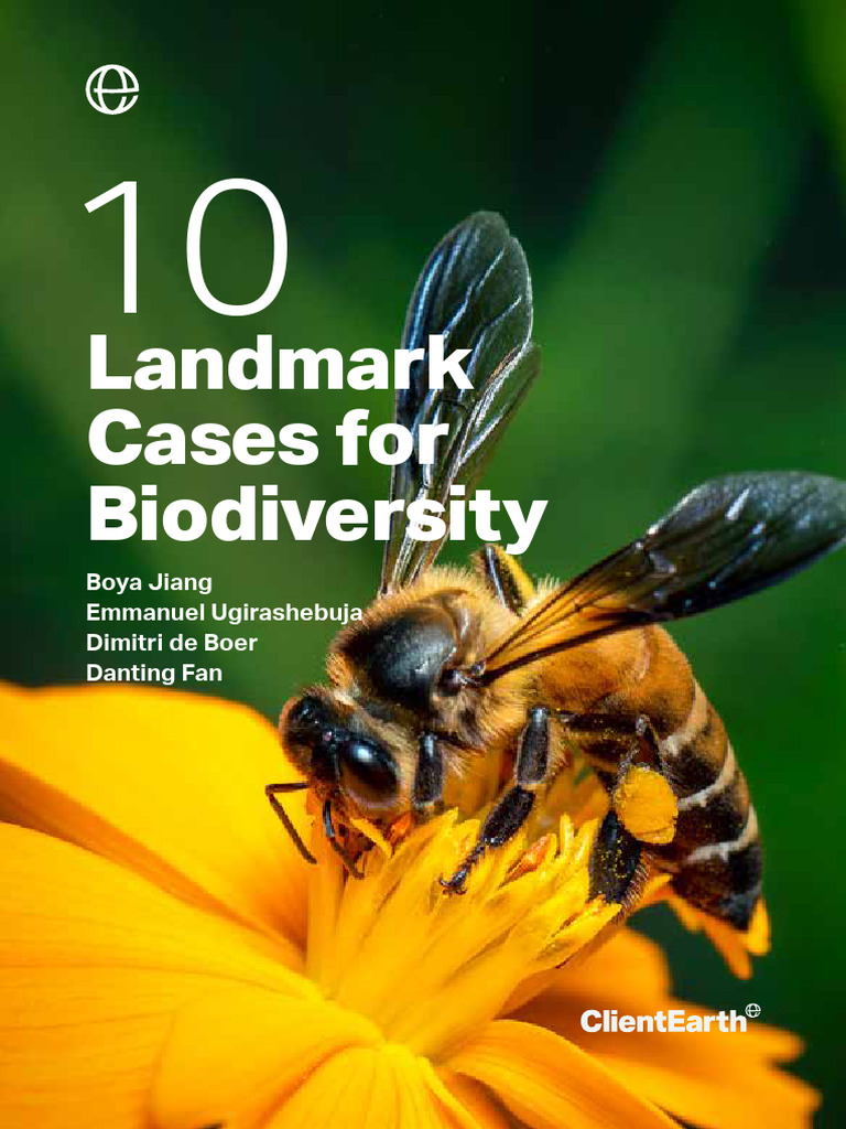 Landmark Global Biodiversity Cases | PDF | Environmental Impact ...
