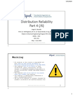 Distribution Reliability (Part 4) y