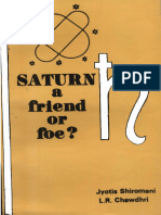 L.R. Chawdhri - Saturn A Friend or Foe - 2000