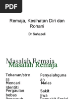 Remaja, Kesihatan Diri Dan Rohani