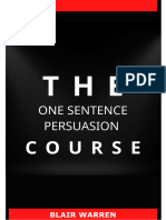 The One Sentence Persuasion Course (Copy Classics)