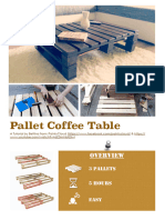 DIY Tutorial Pallet Coffee Table 1001pallets