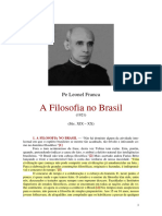 A filosofia no Brasil - Pe. Leonel Franca