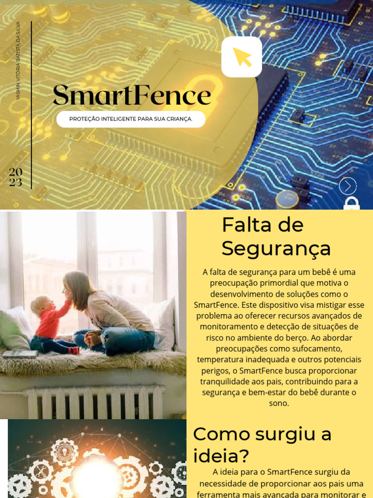 SmartFence: Segurança Avançada para Bebês | PDF | Segurança de ...