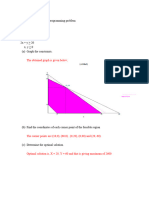 Solution for Quantitative Linear and Programming Model 