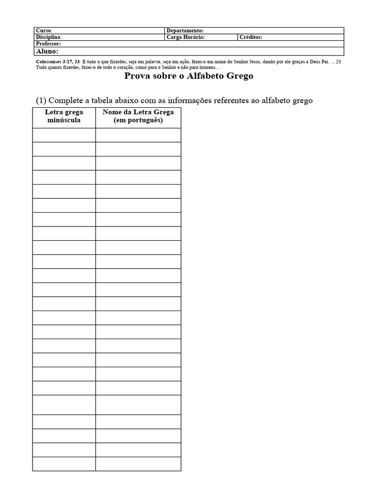 Grego 1 Alfabeto Grego Pdf