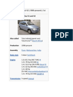 Indica V1 and V2: Body Style Engine