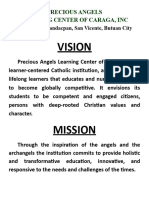 Palcci Vision, Mission, Philosophy, Goals and Obejctives