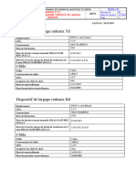 Annexe N°03 Check-List Hebdomadaire Dispositif de Largage Radeaux