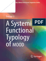 A Systemic Functional Typology of MOOD - Li (2023)