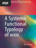 A Systemic Functional Typology of MOOD - Li (2023)