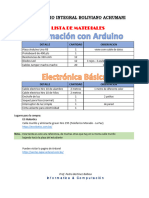 Lista de Materiales Proyecto1