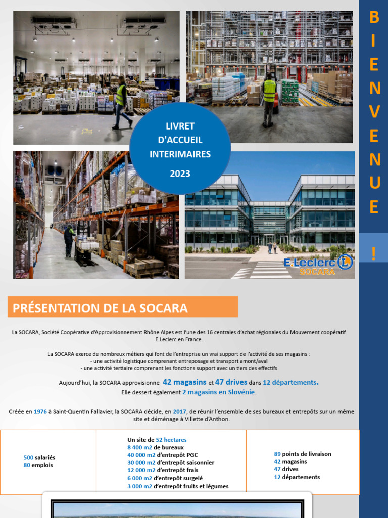 Accueil des intérimaires à SOCARA | PDF