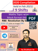 Maths Hindi Chapter Wise IB ACIO GR II 2020 21 RBE Compressed