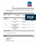 Sathish Resume PDF