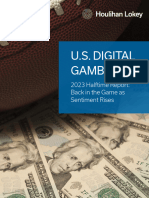 Us Digital Gambling Halftime Report August 2023