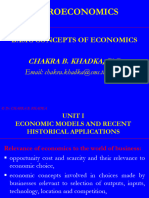 Unit I I - Economic Models