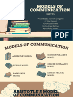 Models of Communication