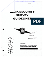 Bank Security Service Guideline
