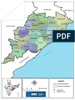 Political Map Odisha