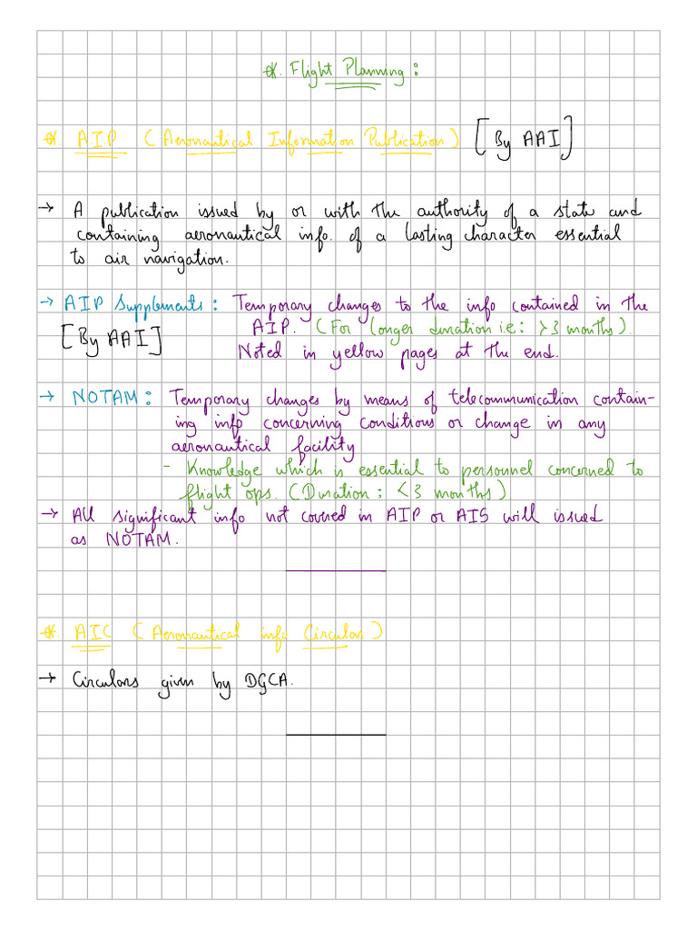 Flight Planning Cpl Pdf