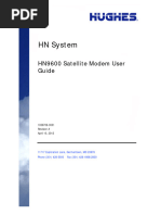 HN9600 Modem User Guide