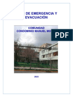 Plan de Emergencia y Evacuación Comunidad Manuel Montt