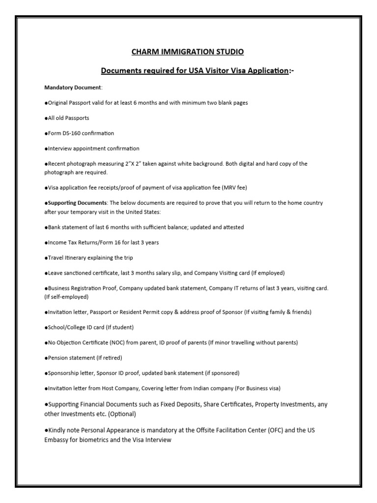 usa-visitor-visa-checklist-pdf