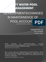 Heavy Water Pool Management