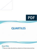 Quartiles