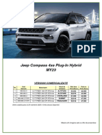 Fisa Jeep Compass 4xe Plug in Hybrid MY23