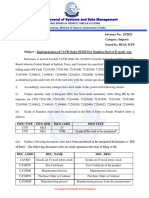 Advisory 29 of 2023 DTD 29112023 On CAVR Order N - 231130 - 163904