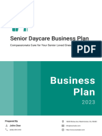 Senior Daycare Business Plan 