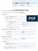 TTC New Agency Registration Form (3109)
