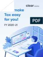 Comprehensive Guide For Income Tax Returns FY 20-21