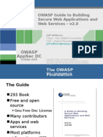 AppSec2005DC-Jeff Williams-OWASP AppSec Guide 2.0
