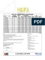20221007-Pricelist Launching Maika