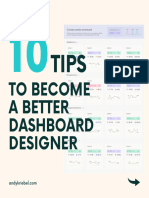 10 Steps To A Become A Better Dashboard Designer