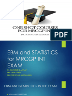Statistics and EBM