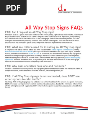 All Way Stop Signs FAQs