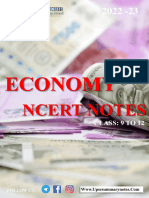 Economy Ncert (9-12) Notes