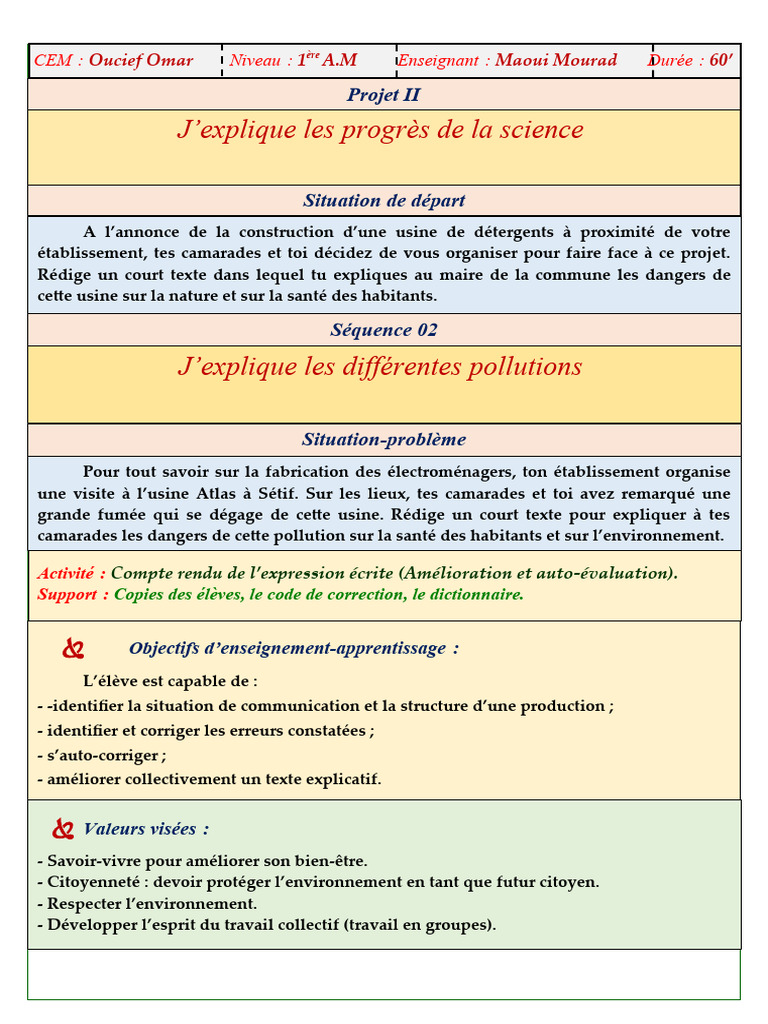 Pollution de l'air : causes et dangers | PDF | Pollution de l'air