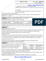 Série 2 - Importance de La Mesure en Chimie