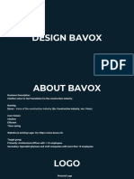 Bavox Design Briefing